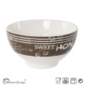 13.5cm New Bone China Rice Bowl Wholesale